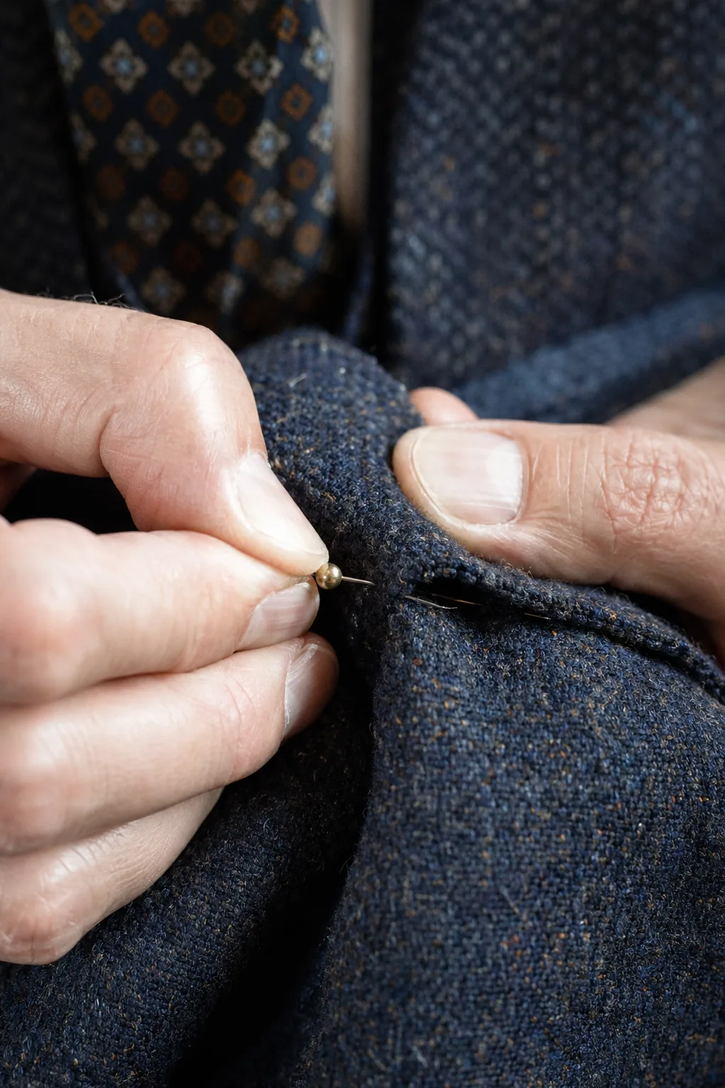 L'âme du tweed, comment choisir un blazer bleu tweed homme