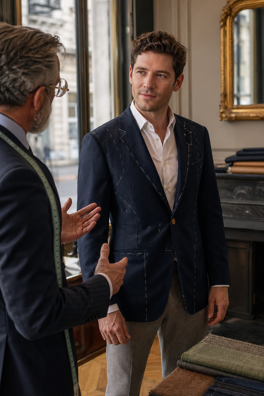 L'âme du tweed, comment choisir un blazer bleu tweed homme — Pourquoi choisir Costume Privé Paris pour votre blazer ?