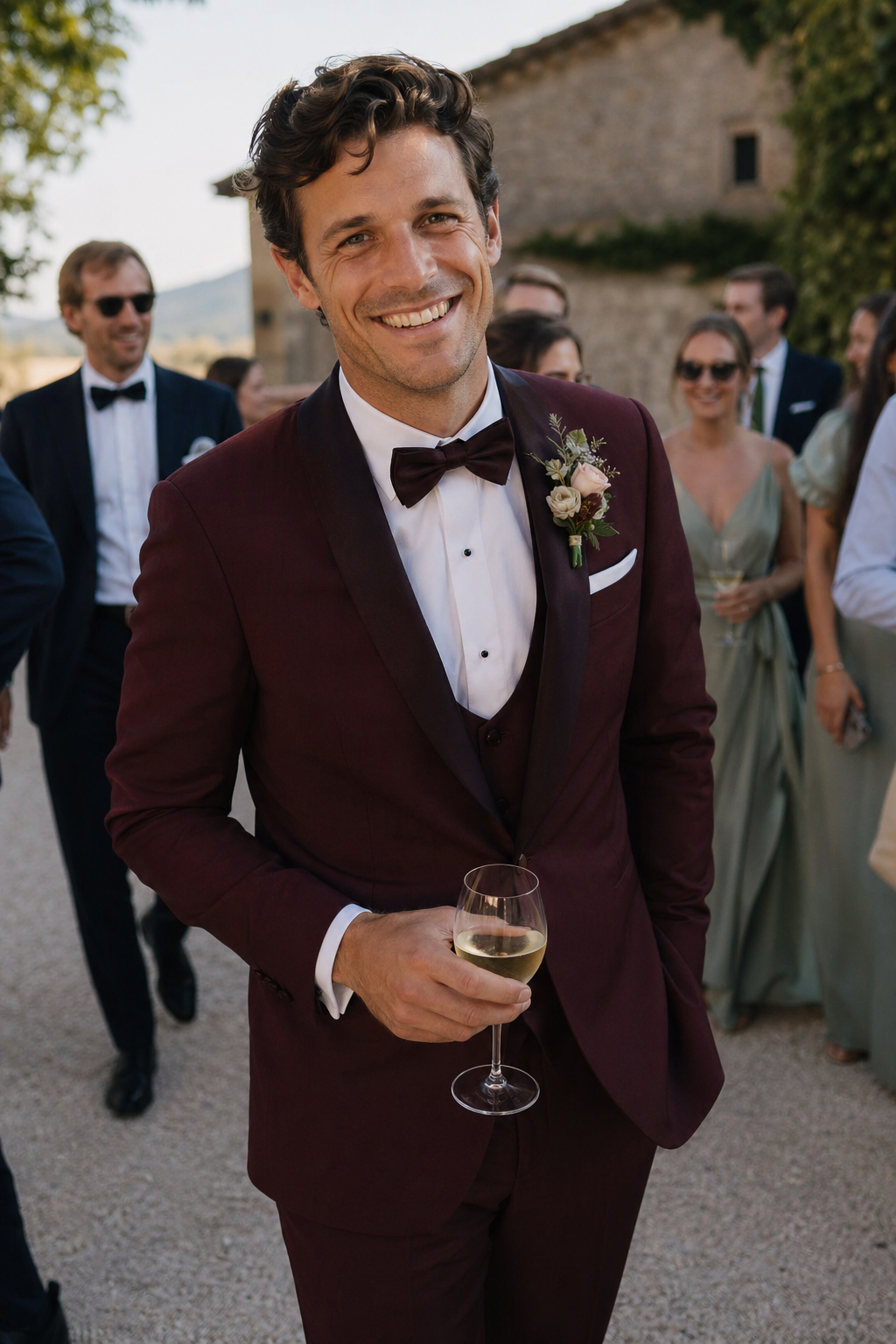 Comment bien choisir un smoking bordeaux sur-mesure? — Comment choisir votre smoking bordeaux sur-mesure ?