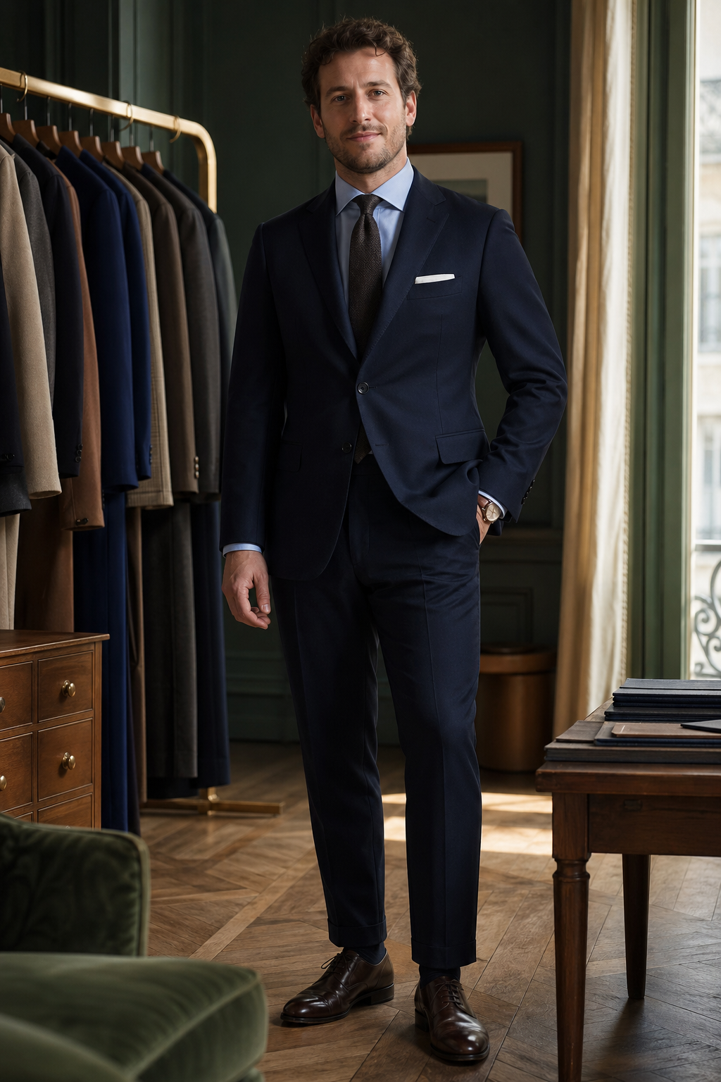 Costume style napolitain : l'art tailleur | Costume Privé — Morphologies et occasions adaptées