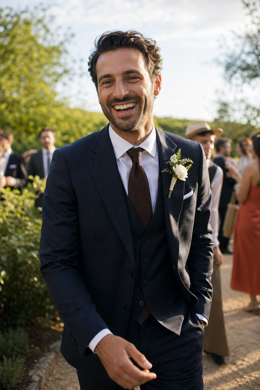 Tenue de témoin mariage homme : le guide 2026 pour accompagner le marié avec élé — Les couleurs autorisées pour un témoin (et celles à fuir)