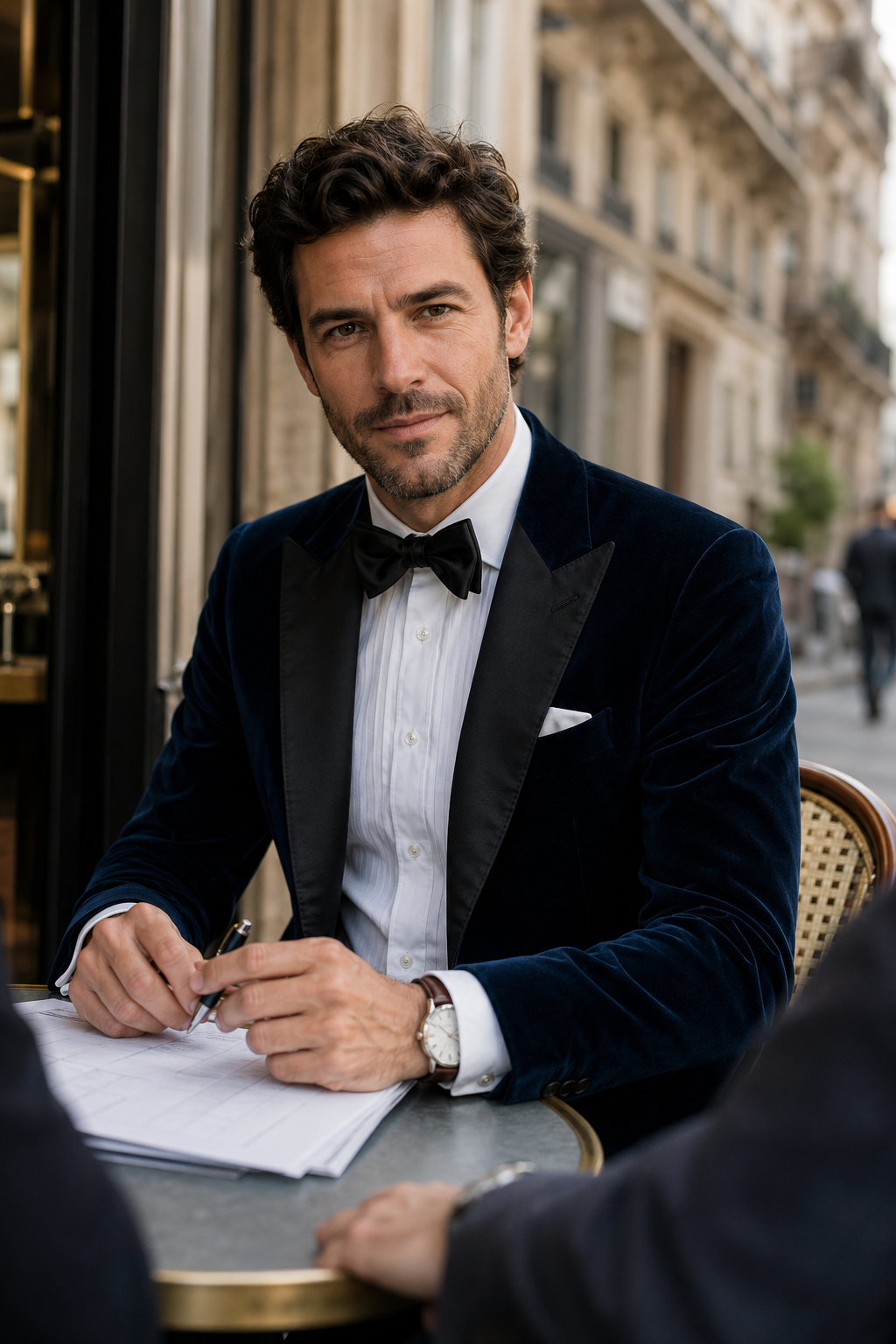 Black tie, white tie, cocktail, smart casual : le guide complet des dress codes  — Black tie optional (facultatif) : la version flexible