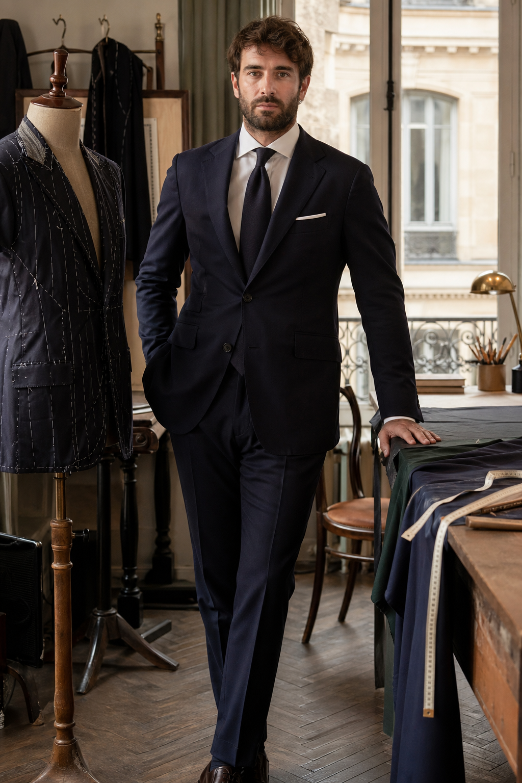 Atelier du tailleur, comment associer un costume sur-mesure avec savoir-faire — Atelier du tailleur, comment associer un costume sur-mesure