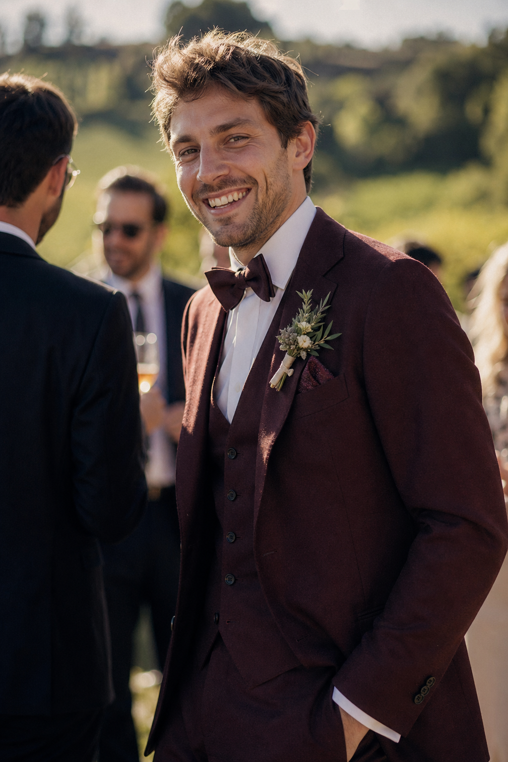 Comment Porter un Costume de Mariage Sur-Mesure Bordeaux