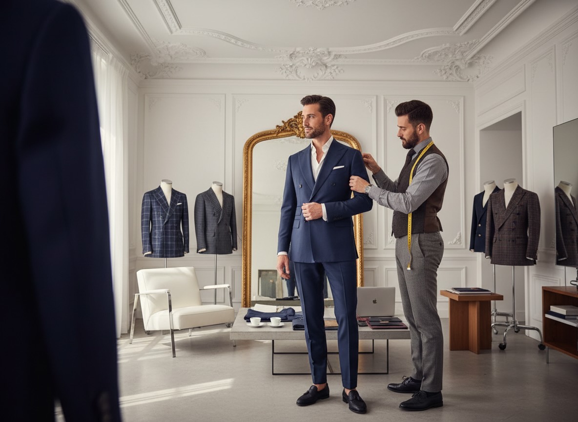 costume sur mesure Paris Haussmann Caumartin