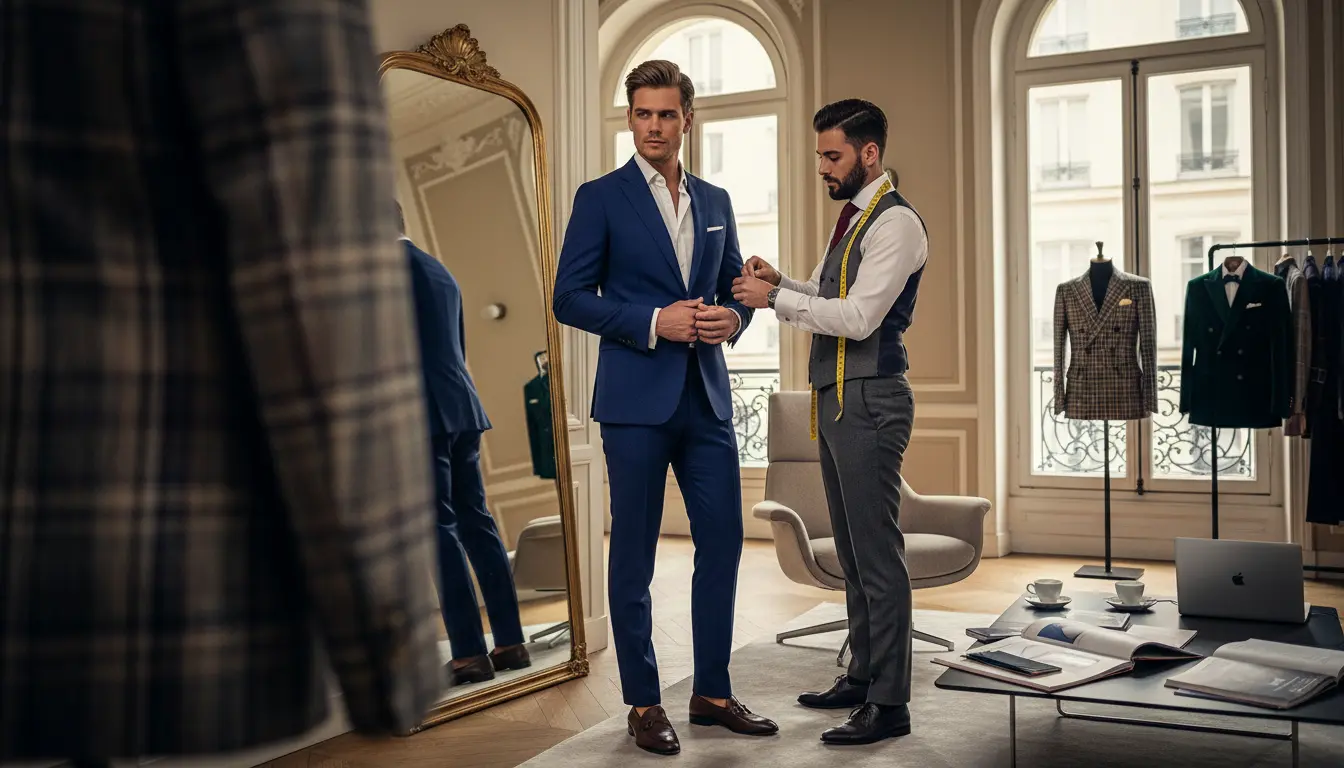 costume sur mesure paris pas cher