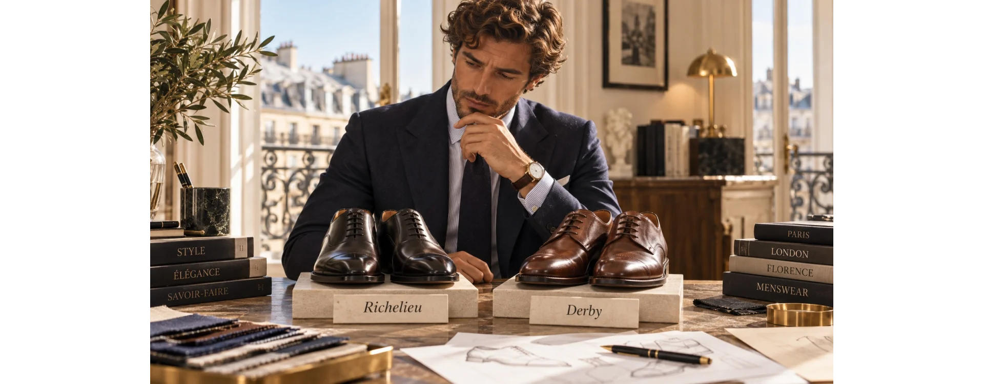 Richelieu ou Derby ? Quand porter chaque modèle