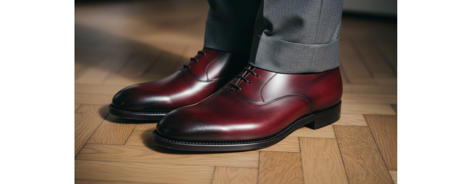 Quelles chaussures avec un costume gris ? Le guide du tailleur