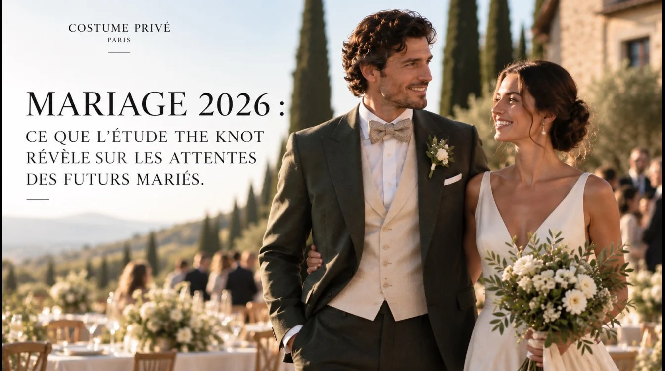 Mariage 2026 : ce que l'étude The Knot révèle sur les attentes des futurs mariés