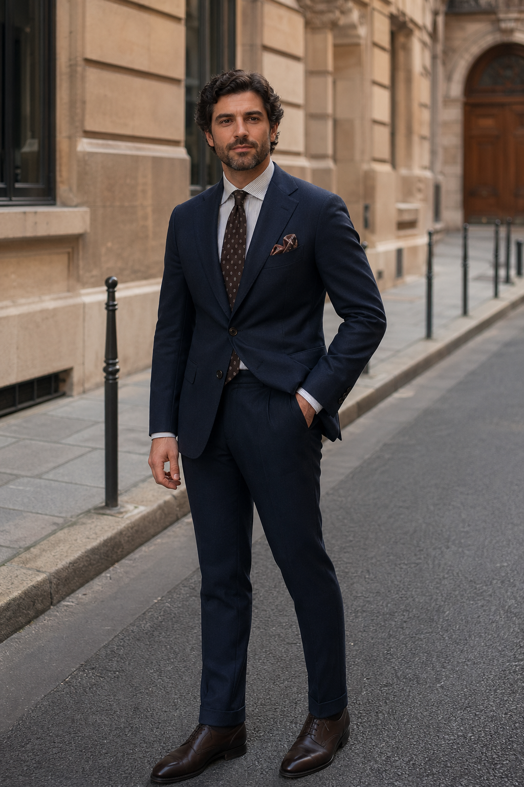 Costume style napolitain : l'art tailleur | Costume Privé