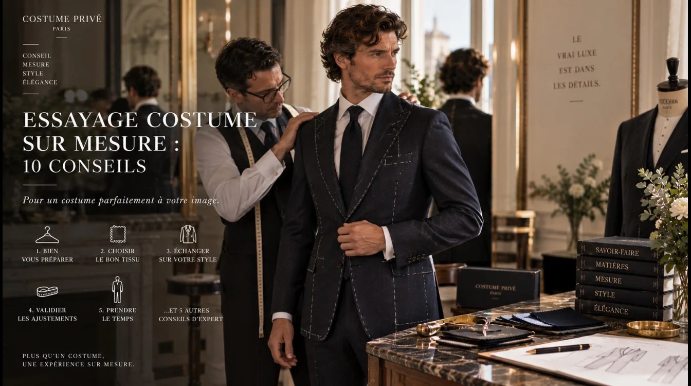 Essayage costume sur mesure : 10 conseils | Costume Privé