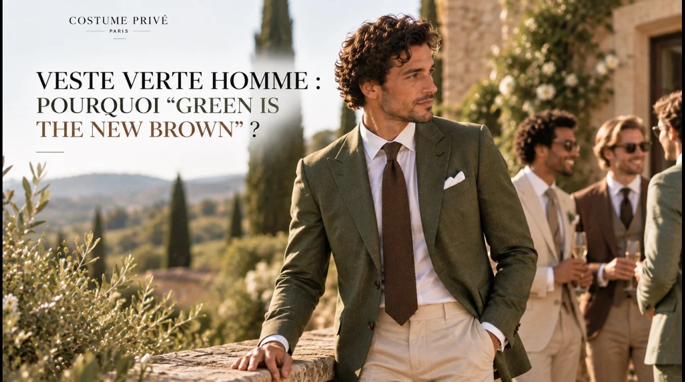 Veste Verte Homme : Pourquoi "Green is the New Brown" ?