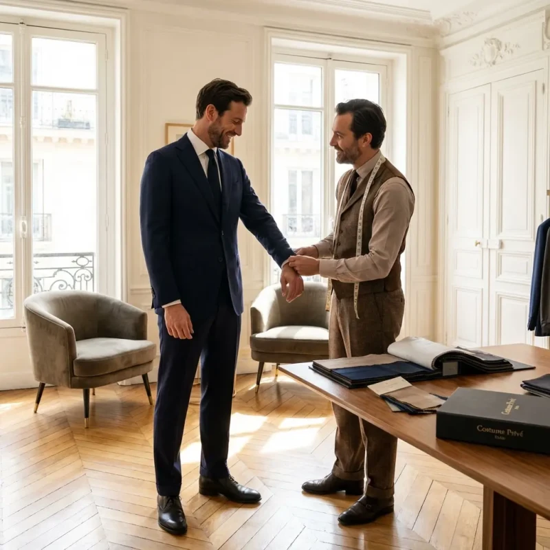 costume mariage sur mesure paris 16e