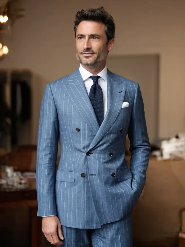 Costume Croisé sur-mesure : style, conseils & tissus | Costume Privé Paris