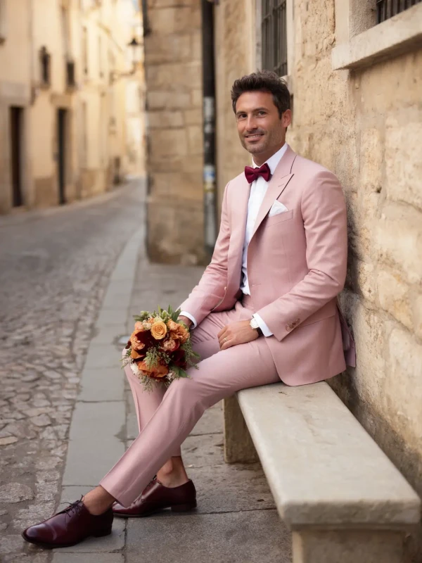 Costume de mariage demi mesure