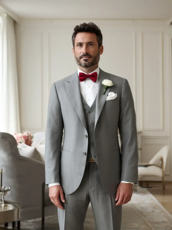 Costume 3 pièces sur-mesure : Élégance et Personnalisation