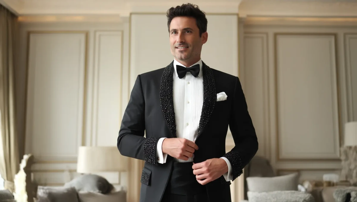 Smoking homme luxe sur mesure à Paris | Costume Privé Paris