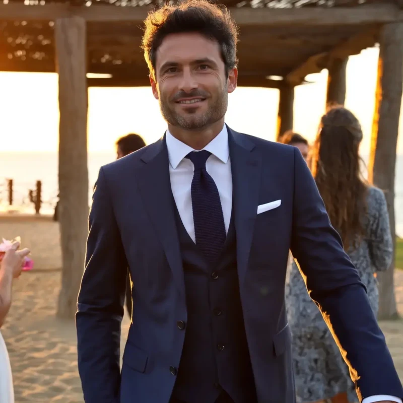 Costume de mariage sur mesure Paris