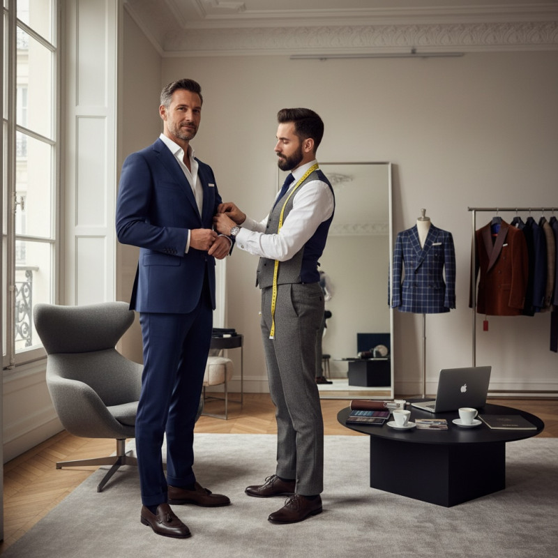 Tailleur costume homme reims | La qualité Costume Privé Paris