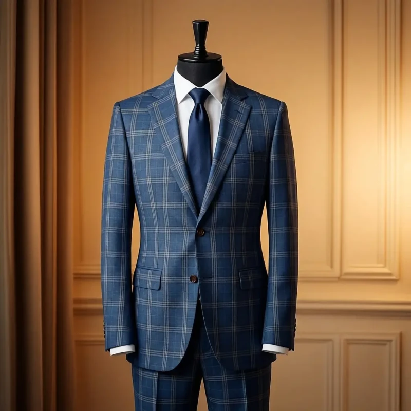 Veste à Carreaux Hiver