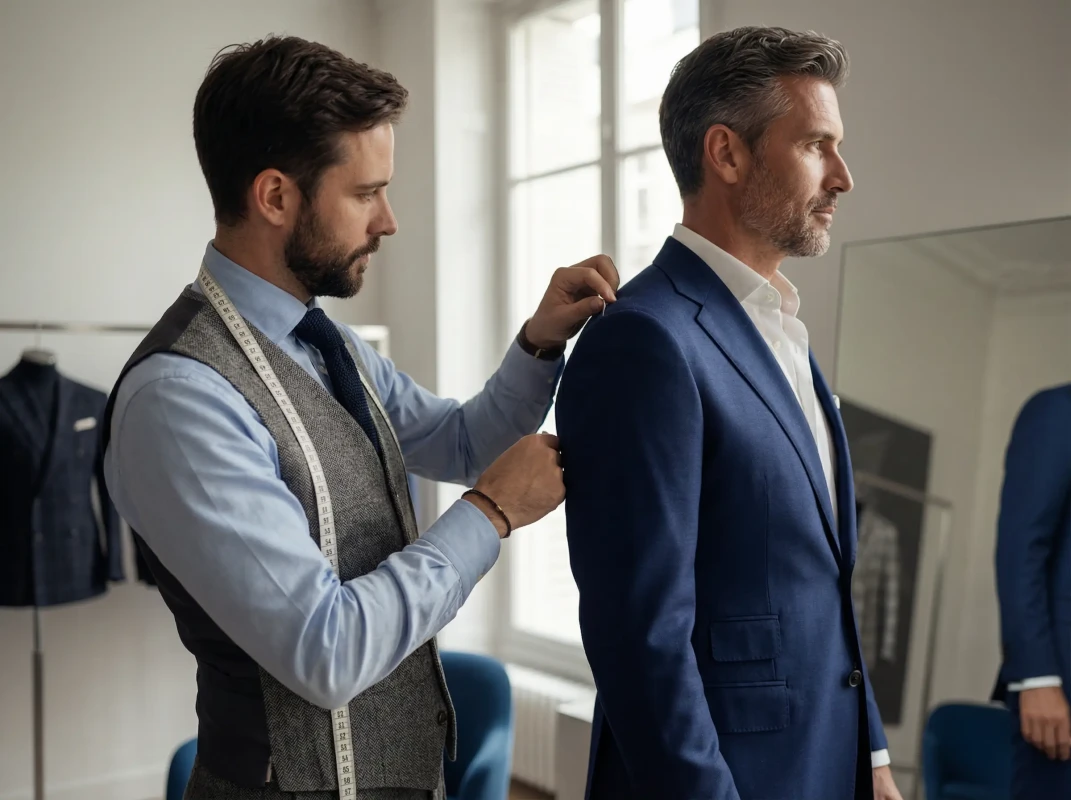 Tailleur homme Paris : costume sur mesure élégant & durable