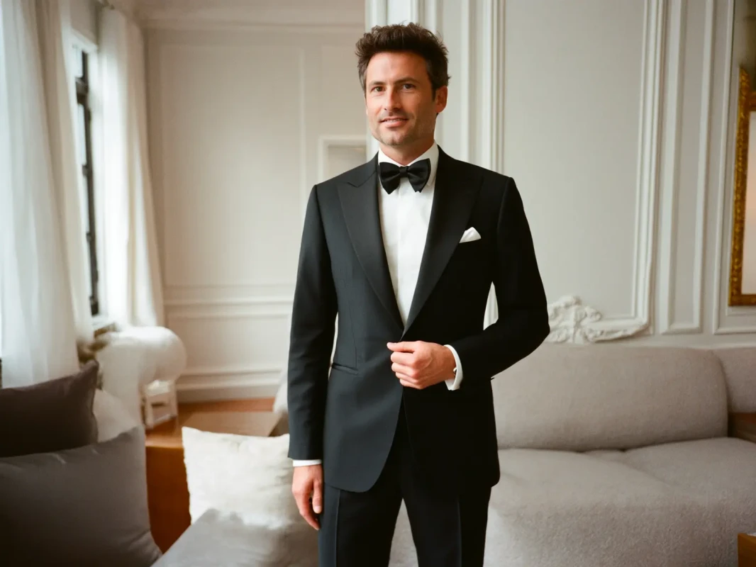 smoking noir mariage homme