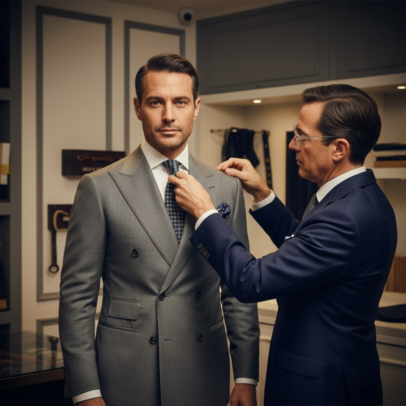 Costumes business homme : sur-mesure par Costume Privé Paris