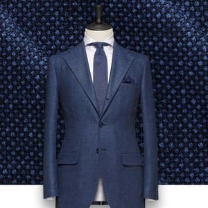 Costume Bleu Caviar dandy paris