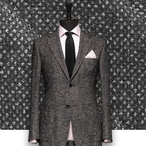 Costume Gris Caviar sur mesure gris caviar