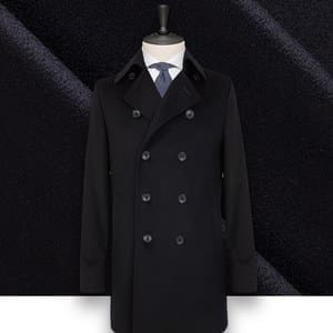 Manteau Caban Bleu navy