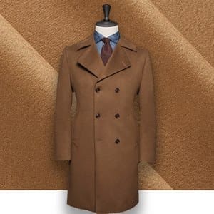 Manteau Caban Camel sur-mesure