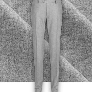 Pantalon Gris Clair Flanelle pantalon hiver