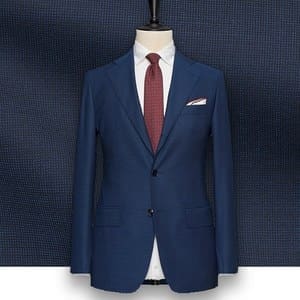 Costume Bleu faux-uni