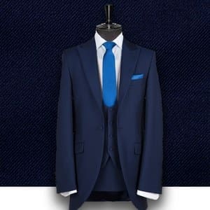 costume bleu cérémonie costume sur mesure Paris