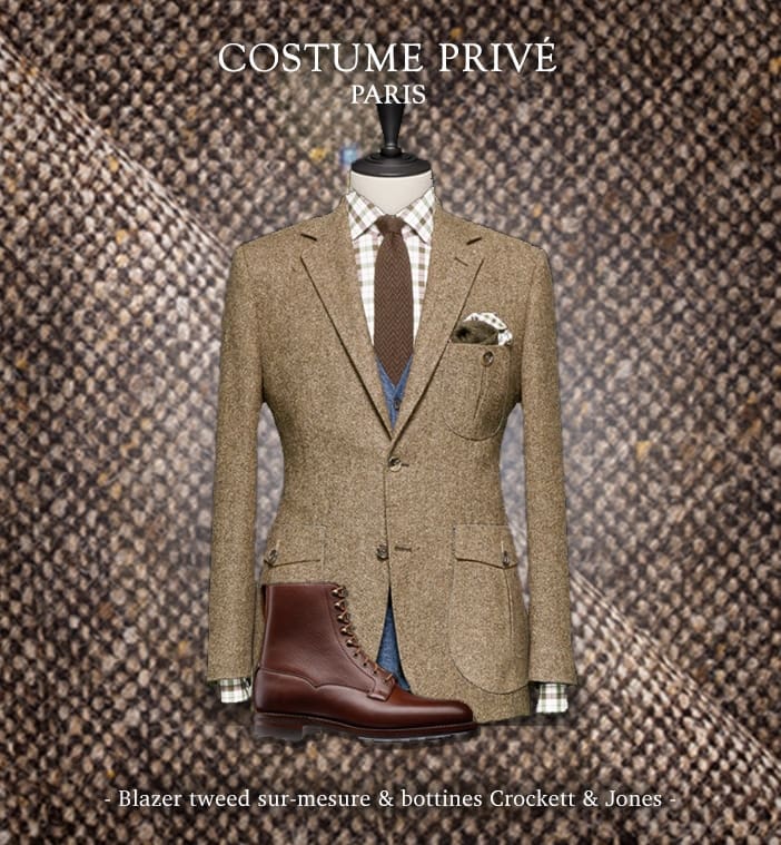 blazer casual chic crockett and jones
