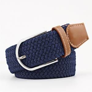 ceinture tressée bleu