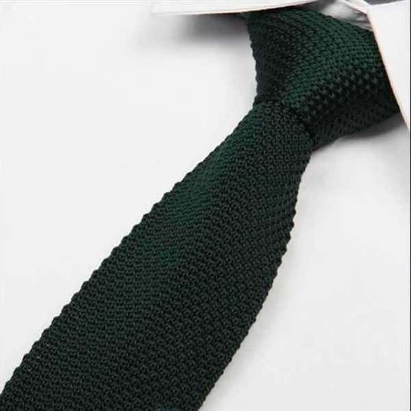 cravate tricot rouge vif maille cravate italienne