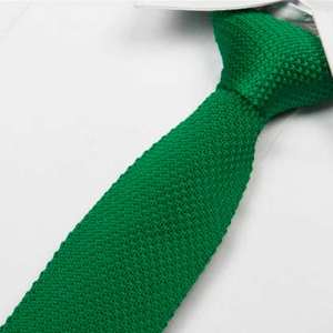 cravate tricot vert sapin maille cravate italienne