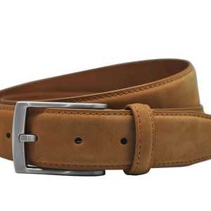 ceinture en nubuck camel