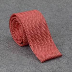 cravate tricot maille cravate mariage corail