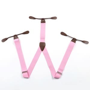 bretelles rose clair accessoires homme