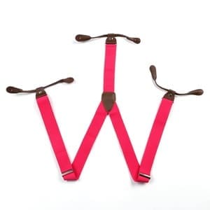 bretelles rose fuchsia accessoires homme