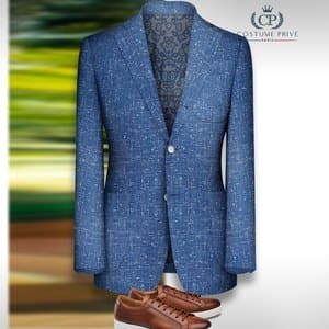 Blazer bleu moyen SS20 Loro Piana