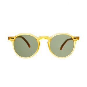 Lunettes de soleil Lapel miel bespoke dudes Paris