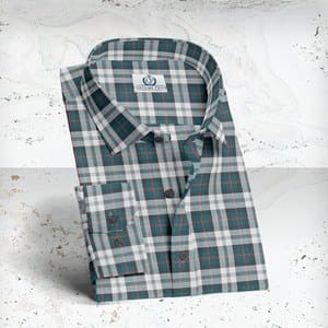 Chemise carreaux vert large rouge FW20 chemise sur mesure