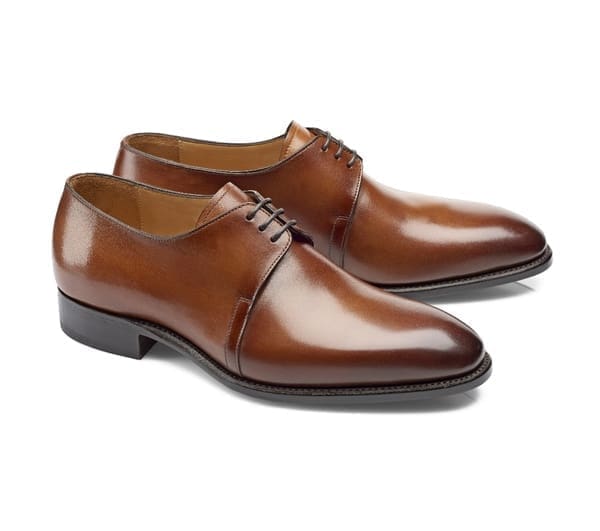 derby cognac femme