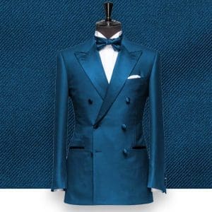 Smoking bordeaux croisé costume mariage sur mesure paris