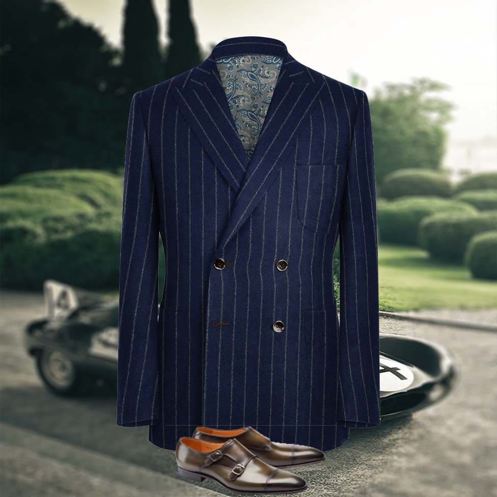 Veste homme online croisée