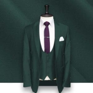 costume mariage vert olive foncé sur mesure paris