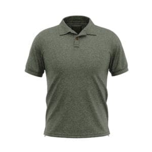 polo manche courte sur mesure vert olive tailleur paris